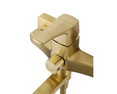 Смеситель для ванны Wonzon&Woghand FLEX, Брашированное золото WW-639906-BG