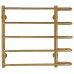 Полотенцесушитель латунный Secado Венеция 2 60х60, электрический R, бронза