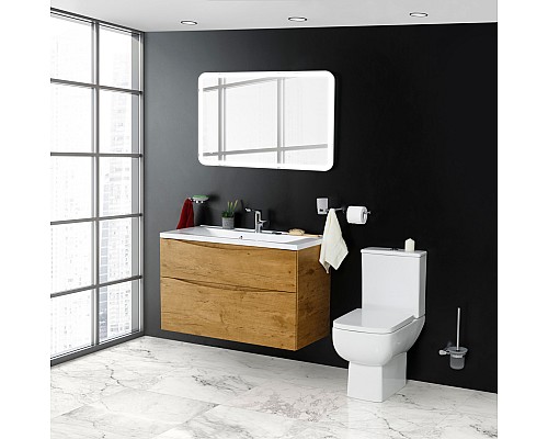 Унитаз компакт BelBagno Aurora BB8604CPR/SC без бачка с сиденьем Микролифт Унитаз компакт BelBagno Aurora BB8604CPR/SC без бачка с сиденьем Микролифт