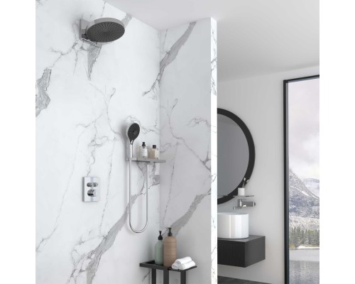 Душевой комплект Vincea Inspire VSFW-3I21MT1RCH встраиваемый, термостат, 2 режима, хром