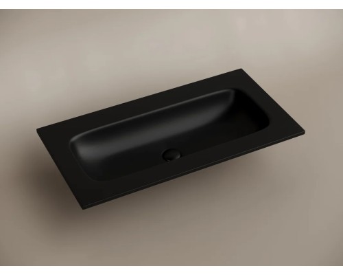 Раковина-столешница Накладная Sancos Grace 91 CN7019MBwx Черный матовый