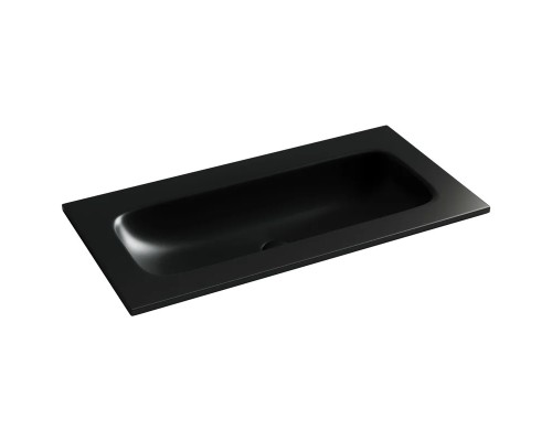 Раковина-столешница Накладная Sancos Grace 91 CN7019MBwx Черный матовый