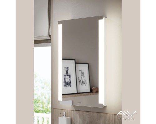 Зеркальный шкаф Alavann Dorn 50 белый