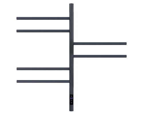 Полотенцесушитель электрический Vincea VTD-1S2CGE 43х80, графит, таймер