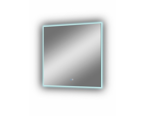 Зеркало Континент Trezhe 1000x1000 с подсветкой с сенсорным выключателем с подогревом