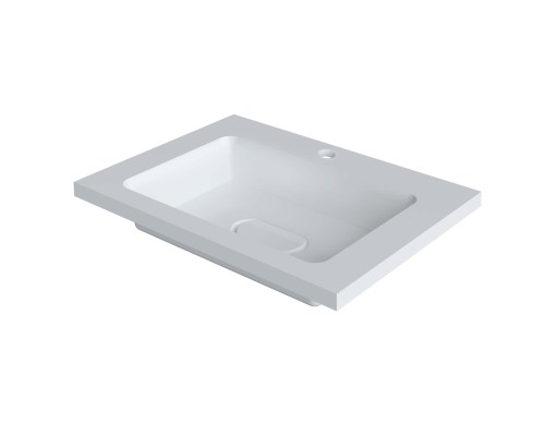 Раковина для ванной Uperwood Modul 62х45х12 см, белая глянцевая