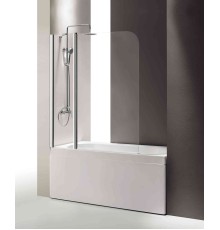 Шторка на ванну Cezares ECO-V-11-120/140-C-Cr
