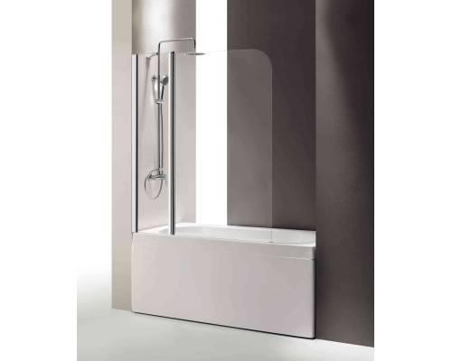 Шторка на ванну Cezares ECO-V-11-120/140-C-Cr