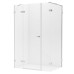 Душевое ограждение NEW TRENDY EVENTA PLUS L 110x80x200 хром