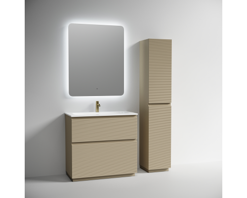 Тумба под раковину Напольная Sancos Folk Floor 89 FL90FCP Капучино