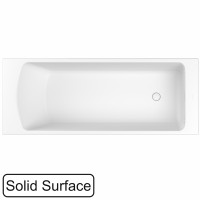 Ванна WHITECROSS Coin 180x70 (белый мат) иск. камень
