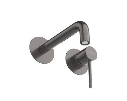 Смеситель для раковины Cezares Relax RELAX-BLI2-1-GM-W0 Оружейная сталь