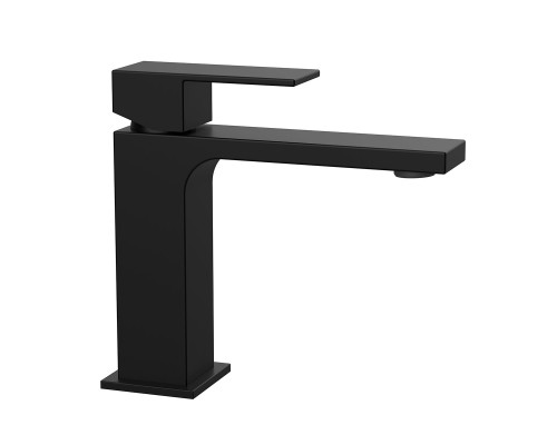Смеситель для раковины Vincea Cube VBF-1C01MB однорычажный черный