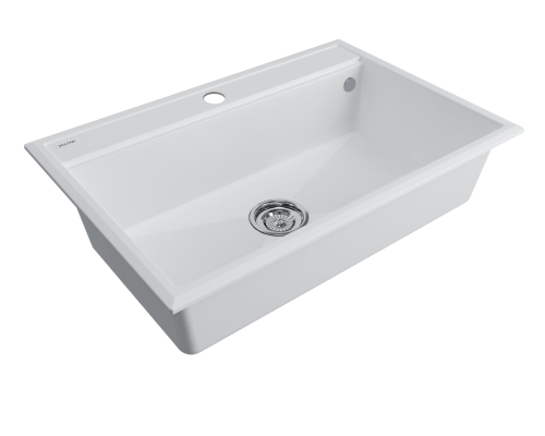 Мойка кварцевая Paulmark STEPIA-750 PM117551-WH белый 75х51