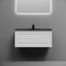 Тумба под раковину подвесная Sancos Very 89х44х40,, с доводчиками, Bianco, VR90W