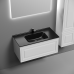 Тумба под раковину подвесная Sancos Very 89х44х40,, с доводчиками, Bianco, VR90W