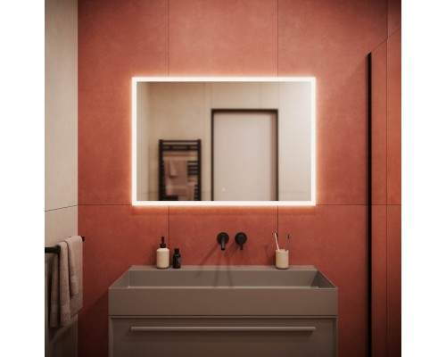 Зеркало для ванной комнаты SANCOS Palace 1000х700 с подсветкой