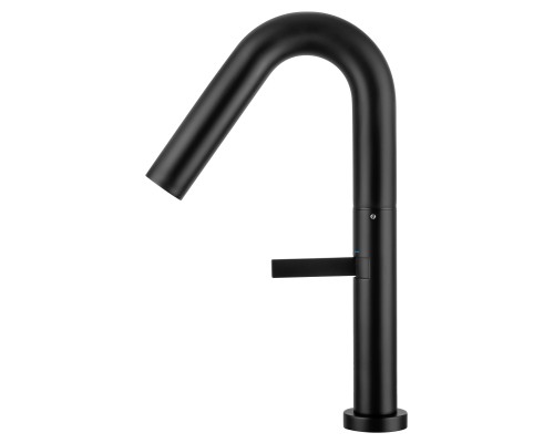 Смеситель для раковины высокий Wonzon&Woghand, Черный матовый WW-6068-MB