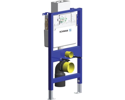 Низкая инсталляция для подвесного Schwab, унитаза для клавиш Targa/Onda/Line