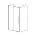 Душевой уголок Vincea Slim-N VSR-4SN8013CLB 1300x800 черный стекло прозрачное