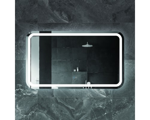 Зеркало Cezares Stylus 120 CZR-SPC-STYLUS-1200-700-TCH-WARM с подсветкой с сенсорным выключателем и подогревом