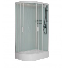Душевая кабина Frank F412/1 R White без крыши