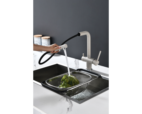 Смеситель для кухни Paulmark Serpentine Se213222-BE Бежевый