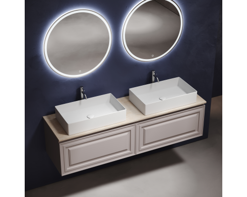 Столешница для ванной комнаты из керамогранита Sancos Kreman 1600х460, TT160A2X