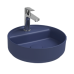 Раковина накладная ISVEA Infinity 42 круглая синий матовый 10NF65042SV-2Z