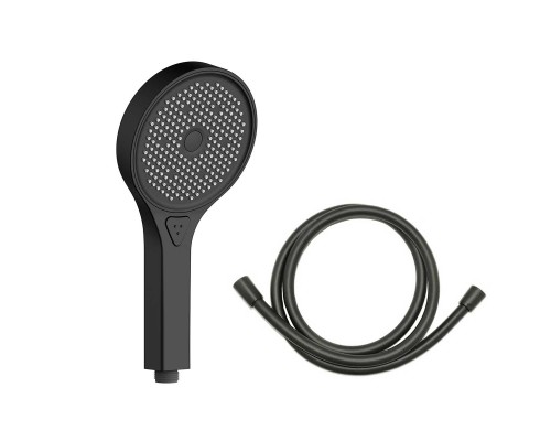 Ручной душ с шлангом Vincea VSHN-42HMB черный
