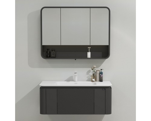 Зеркало Black&White U930.MС1000 матовый серый