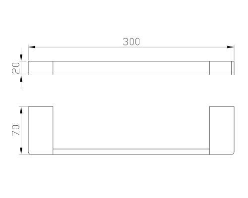 Кольцо для полотенец Wonzon&Woghand, Хром