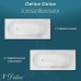 Ванна из литьевого мрамора Delice Dolce 170х75 глянцевая