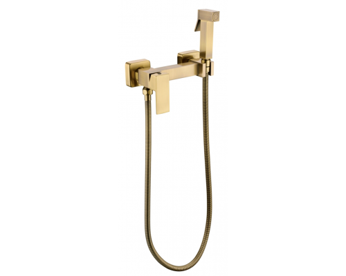 Смеситель с гигиеническим душем Rimero RM700BR Бронза