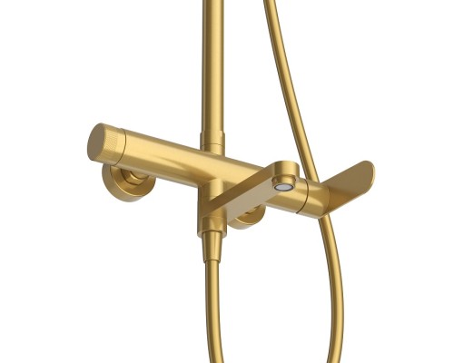 Душевая система Cezares Stylus STYLUS-CVD-BORO Брашированное золото