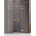Душевое ограждение NEW TRENDY AVEXA GOLD SHINE R 100x80x200 золото
