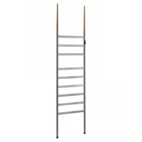 Полотенцесушитель электрический напольный Wonzon&Woghand BREMEN, Темный графит WW-A207-GM