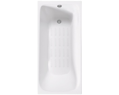 Ванна чугунная Delice Continental PLUS 100х70 с антискользящим покрытием