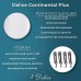 Ванна чугунная Delice Continental PLUS 100х70 с антискользящим покрытием