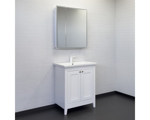 Зеркало-шкаф Comforty Классик-70 LED-подсветка, бесконтактный сенсор