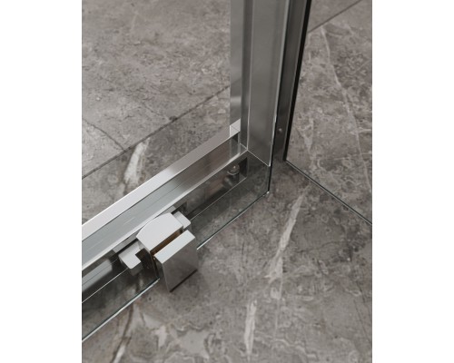 Душевой уголок Cezares Molveno 120x90 MOLVENO-AH-12-120/90-C-Cr-IV профиль Хром стекло прозрачное