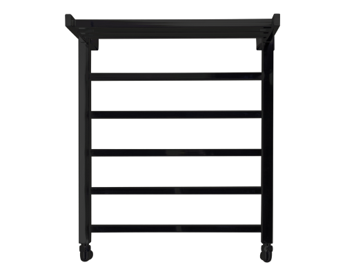 Полотенцесушитель водяной Comfysan Marte-K W-5 60/50 с полкой, черный