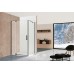 Душевой уголок Vincea Extra, 1000/1100x900, вороненая сталь