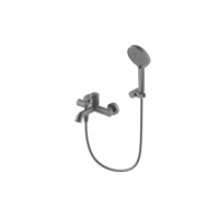 Смеситель для ванны с душем Wonzon&Woghand, Темный графит