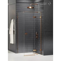 Душевое ограждение NEW TRENDY AVEXA COPPER BRUSHED R 80x100x200 медь