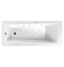 Ванна гидромассажная Excellent Ava 160x70 Ultra Nano Золото