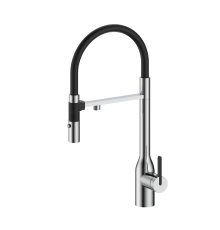 Смеситель для кухни Paulmark Magneto One Брашированная сталь
