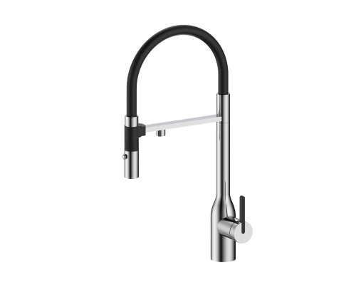 Смеситель для кухни Paulmark Magneto One Ma213188-BS Брашированная сталь