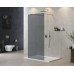 Душевая перегородка Cezares Liberta 80 LIBERTA-L-2-80-GR-Cr профиль Хром стекло серое