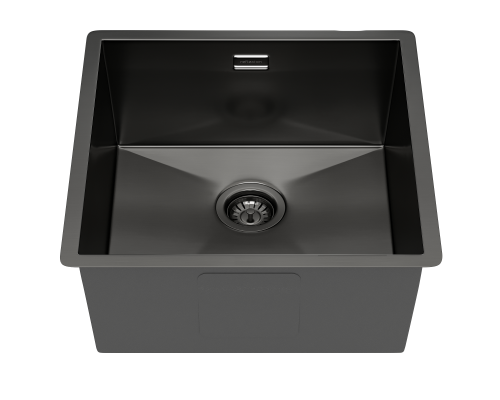 Кухонная мойка Reflexion Como RX2044BL оружейная сталь